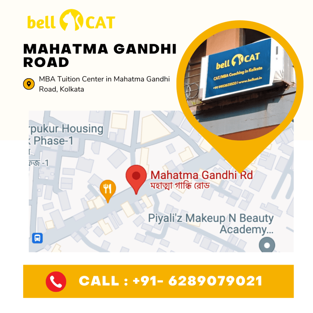 CAT MBA Coaching classes in Mahatma Gandhi Road